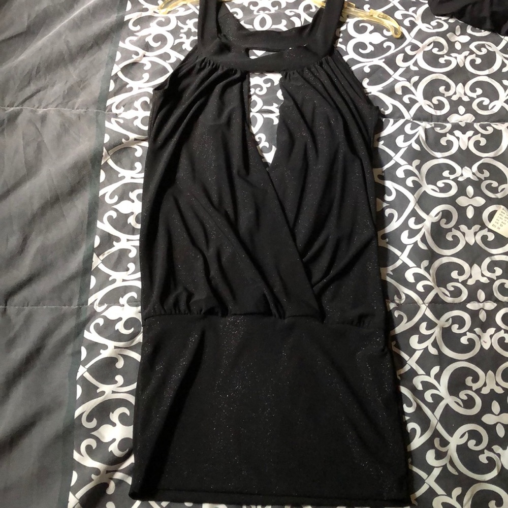 Short spandex black dress size xs